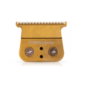 POP BARBERS - Set Cutite masina de contur Skeleton - Gold
