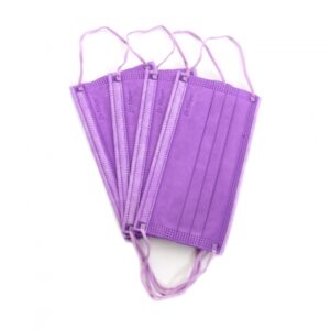 Masca Medicala Dr. Mayer de Unica Folosinta 4 Straturi Set 50 buc - Mov