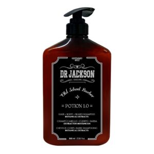 Dr. Jackson - Sampon 3 in 1 pentru par, corp si barba 800 ml