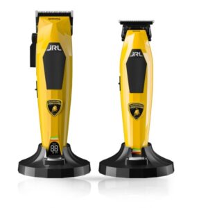 Set JRL Profesional -Lamborghini Diamante - Masina de tuns 2025C + Masina de contur 2025T - Yellow - fara fir