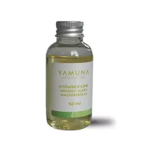 Yamuna Ulei de Masaj cu Ghimbir si Lime 50 ml