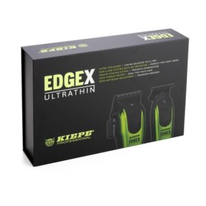 Imagine principala pentru Set KIEPE EDGEX - Masina de tuns + Masina de contur GREEN, ideal in toate frizeriile.