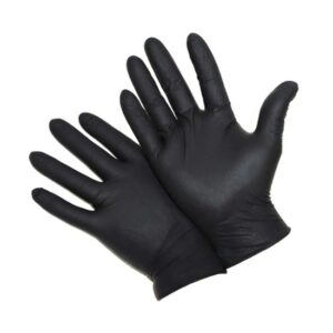 Imagine principala pentru Ronco - Manusi Nitril Negre 100 buc, ideale in saloane