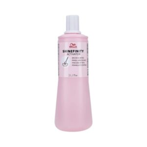 Imagine principala pentru Wella - Shinefinity Activator Brush & Bowl 2% - 1000 ml, ideal in combinatie cu vopseaua Shinefinity