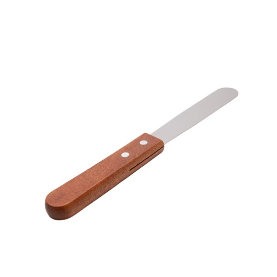 roial-spatula-metalica-22cm-forbarbers.ro Imagine principala pentru Roial - Spatula Metalica Dreapta 22 cm, ideala pentru distribuirea uniforma a cerii.