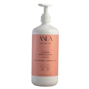 Imagine principala pentru Anea - Sampon Supreme Repair & Shine 1000 ml, ideal pentru ingrijirea parului deteriorat.