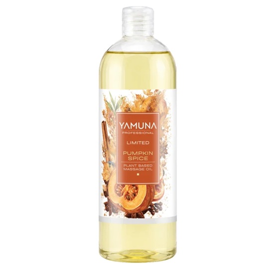 ulei-de-masaj-pumpkin-spice-1l Imagine principala pentru Yamuna - Ulei de Masaj Pumpkin Spice 1000 ml, ideal in sezonul de toamna.