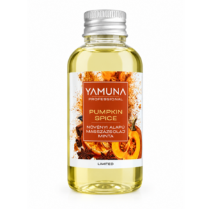 Imagine principala pentru Yamuna - Ulei de Masaj Pumpkin Spice 50 ml, ideal in sezonul de toamna.